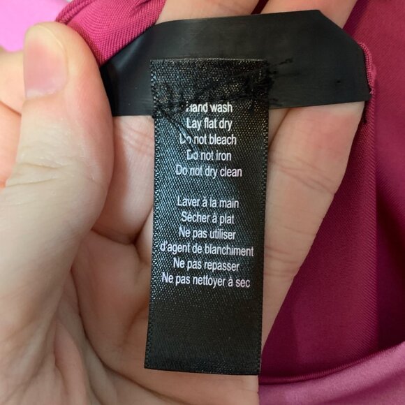 Beach Riot Sydney Valentine's Pink Heart Print Swimsuit Size L - Picture 6 of 7